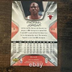 Michael Jordan High-End Card Lot 9x with SPX, Fleer Metal, Inserts, Holos etc