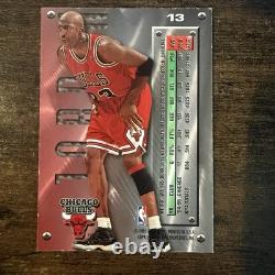 Michael Jordan High-End Card Lot 9x with SPX, Fleer Metal, Inserts, Holos etc