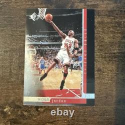 Michael Jordan High-End Card Lot 9x with SPX, Fleer Metal, Inserts, Holos etc