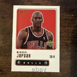 Michael Jordan High-End Card Lot 9x with SPX, Fleer Metal, Inserts, Holos etc