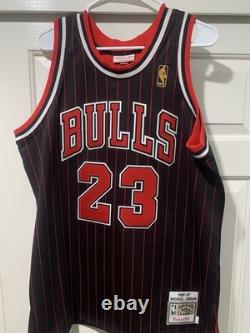 Michael Jordan Jersey Authentic Mitchell And Ness Chicago Bulls Size 44 L