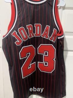 Michael Jordan Jersey Authentic Mitchell And Ness Chicago Bulls Size 44 L