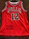 Michael Jordan Jersey Chicago Bulls Size Xl Tailored Custom #12