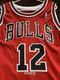 Michael Jordan Jersey Chicago Bulls Size Xl Tailored Custom #12