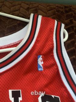 Michael Jordan Jersey Chicago Bulls Size Xl Tailored Custom #12