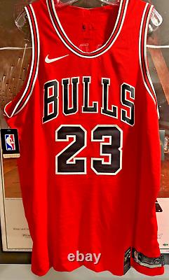 Michael Jordan Jumpman Nike Authentic NBA Jersey Sz 52 (XXL)