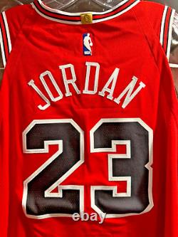 Michael Jordan Jumpman Nike Authentic NBA Jersey Sz 52 (XXL)