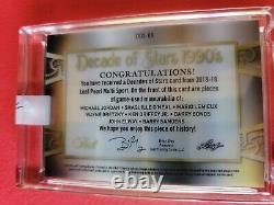 Michael Jordan Ken Griffey Shaquille O'neal Wayne Gretzky Mario Jersey Card #6/9