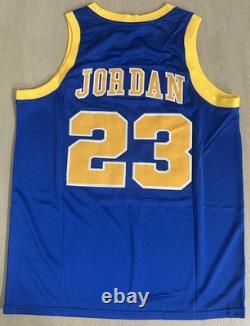 Michael Jordan Laney High School Jersey Brand New Stitched L Large RARE Bulls