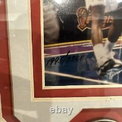 Michael Jordan! Last Shot Upper Deck Photo and Collector Gold Coin COA