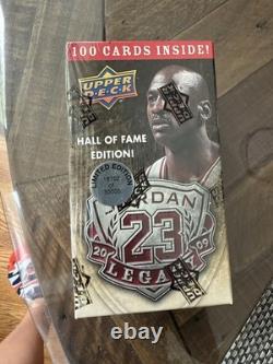 Michael Jordan Legacy 2009 UD Hall of Fame Edition 100 Cards Sealed Box Set New
