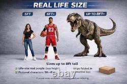 Michael Jordan Life-Size 6'6 Cardboard Cutout Home Alone Style Prop