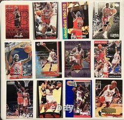 Michael Jordan Lot 122 Cards All Different Sets/Inserts/Parallels