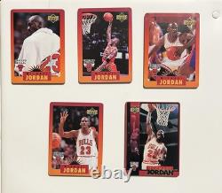 Michael Jordan Lot 122 Cards All Different Sets/Inserts/Parallels