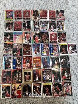 Michael Jordan Lot (50) Different Basketball Cards Chicago Bulls White Sox