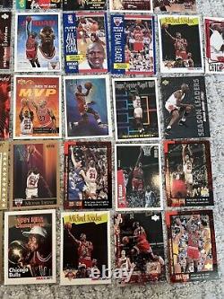 Michael Jordan Lot (50) Different Basketball Cards Chicago Bulls White Sox