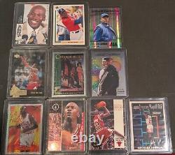 Michael Jordan Lot Topps En Fuego, Topps Gold, Baseball/Basketball, Inserts (10)