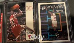 Michael Jordan Lot Topps En Fuego, Topps Gold, Baseball/Basketball, Inserts (10)