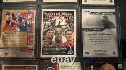 Michael Jordan Lot Topps En Fuego, Topps Gold, Baseball/Basketball, Inserts (10)