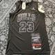 Michael Jordan MVP Medium Swingman Chicago Bulls Black Jersey size 44