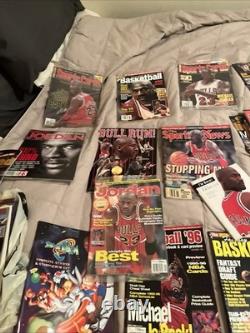 Michael Jordan Magazine Collection 80, s-90 Over 50 Magazine Collection
