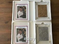 Michael Jordan Matching Set 1991 SILVER BRONZE Highland Mint Cards Bulls Upper