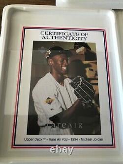 Michael Jordan Matching Set 1991 SILVER BRONZE Highland Mint Cards Bulls Upper