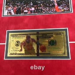 Michael Jordan Memorabilia Framed Chicago Bulls Rings