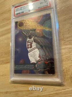 Michael Jordan Metal Universe PSA 6 Card #23 Last Dance Chicago Bulls 1997 NR