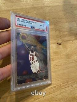 Michael Jordan Metal Universe PSA 6 Card #23 Last Dance Chicago Bulls 1997 NR