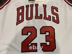 Michael Jordan Mitchell & Ness NBA Authentic Jersey XXL Size 52 Chicago Bulls 95