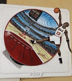 Michael Jordan NBA Basketball Bradford Exchange Upper Deck Collection Vintage