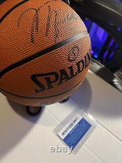 Michael Jordan NBA Basketball Spalding Autographed / Signed COA