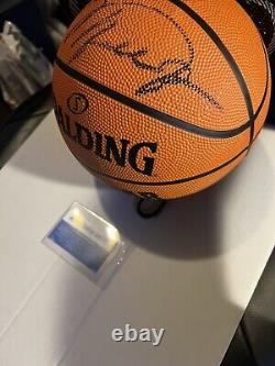 Michael Jordan NBA Basketball Spalding Autographed / Signed COA