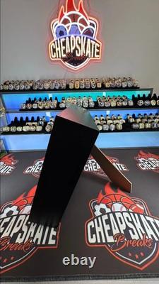 Michael Jordan NBA Championship Rings Display Art Chicago Bulls With 6 Rings