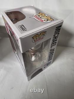 Michael Jordan NBA Chicago Bulls Signed Autographed Funko Pop Basketball #54 COA
