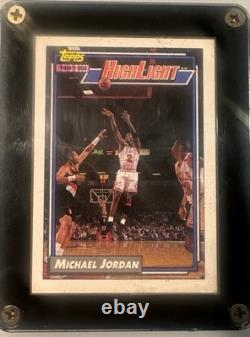 Michael Jordan NBA finals trading card