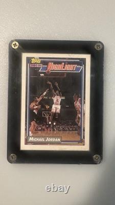 Michael Jordan NBA finals trading card