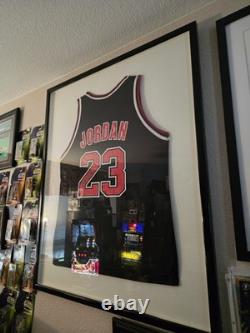 Michael Jordan Nba Framed Jersey Signed Autograph