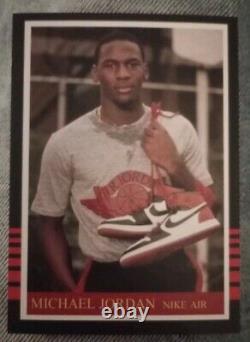 Michael Jordan Nike Air Jordan Bulls Card Mint-Gem