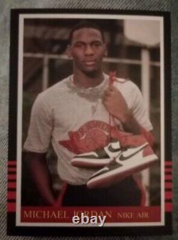 Michael Jordan Nike Air Jordan Bulls Card Mint-Gem