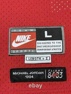 Michael Jordan Nike Swingman Rookie Jersey 8403 size Large