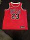 Michael Jordan Original Nike 1997-98 Chicago Bulls Red Jersey Size 52 XL