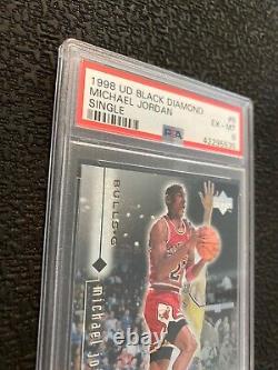 Michael Jordan PSA 6 Upper Deck Black Diamond #6 Chicago Bulls INVESTMENT GIFT