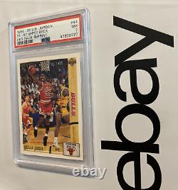 Michael Jordan PSA 7 Upper Deck He's Back LAST DANCE 1994 #44 Collector Card