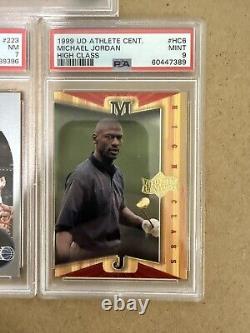 Michael Jordan PSA lot of 4 (1990-1999)