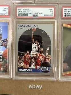 Michael Jordan PSA lot of 5 (1990-1999)