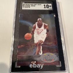 Michael Jordan ##RB-1 2021 Skybox Metal Retro SGC10 POP1