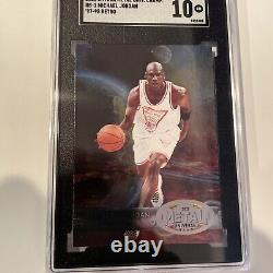 Michael Jordan ##RB-1 2021 Skybox Metal Retro SGC10 POP1