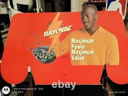 Michael Jordan Rayovac Batteries Complete Cardboard Store Advert Display EX/MINT